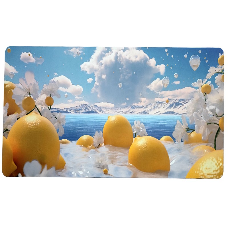 定制橡膠+皮革鼠標(biāo)墊廣告電競(jìng)游戲墊辦公寫字桌墊杯墊地墊來圖定制